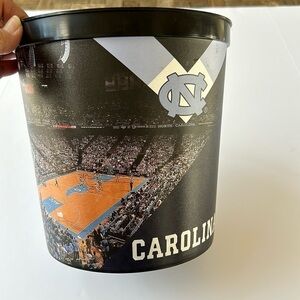 North Carolina Tar Heels ACC Basketball Football Souvenir Popcorn Bucket